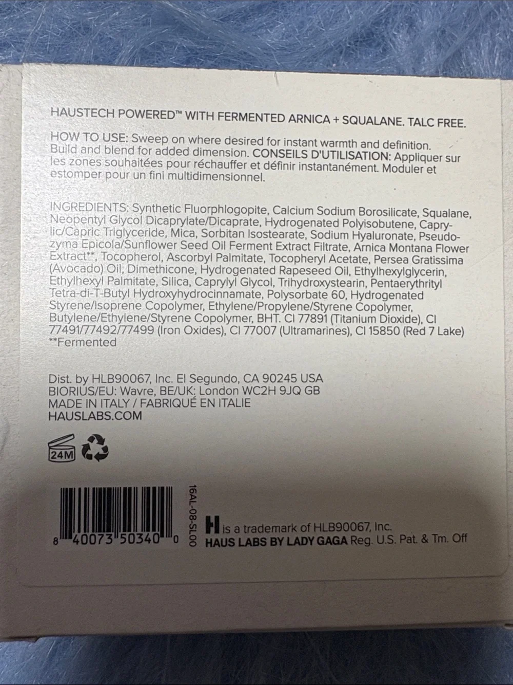 Haus Labs By Lady Gaga Power Sculpt - Velvet Bronzer, Med Level 8 , New